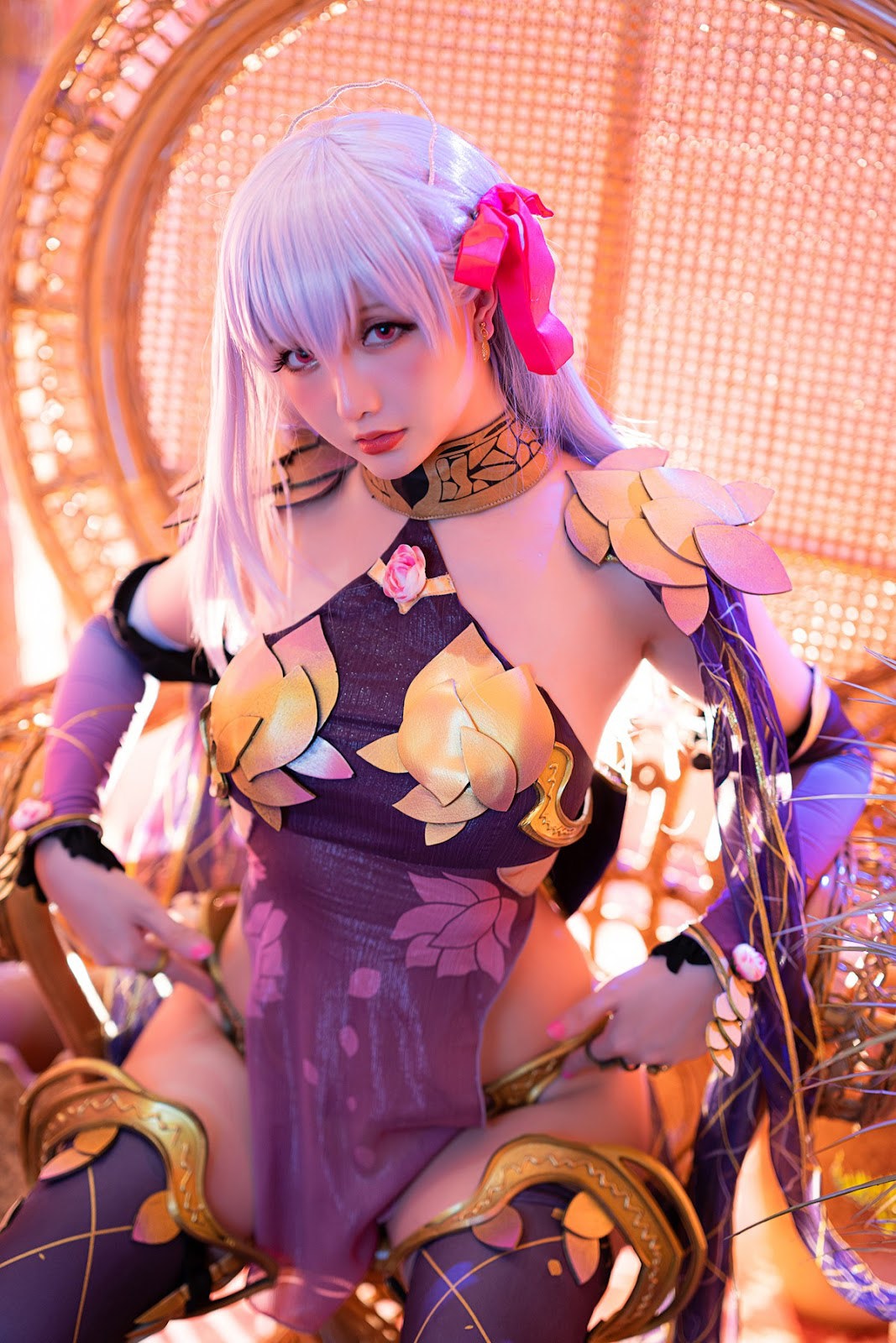 Cosplay星之迟迟Hoshilily秘密花园伽摩写真大全
