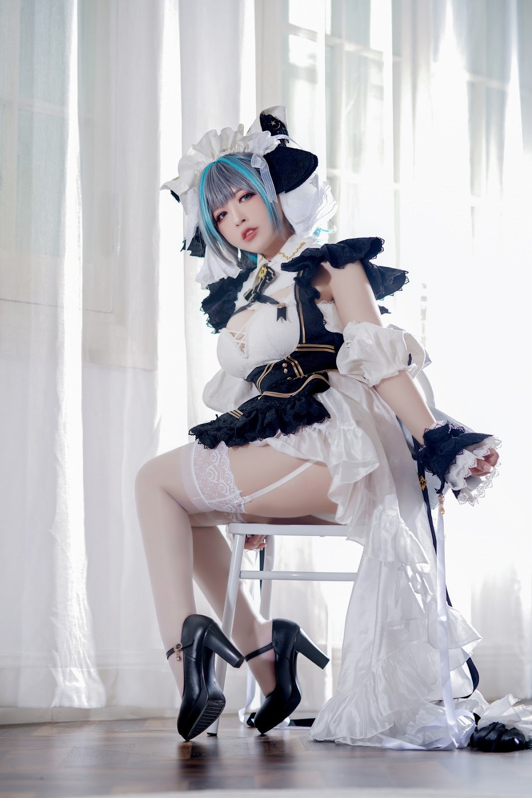 Cosplay半半子柴郡稀有资源