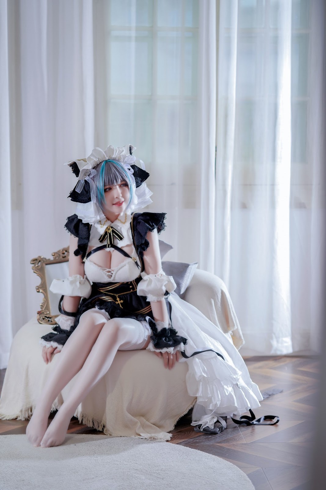 Cosplay半半子柴郡稀有资源