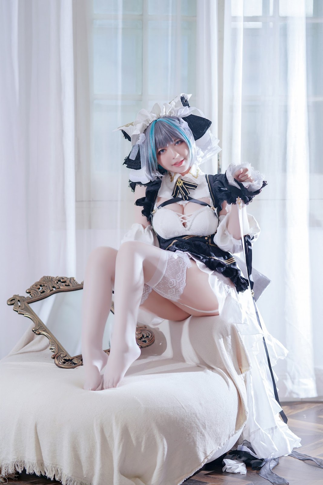 Cosplay半半子柴郡稀有资源