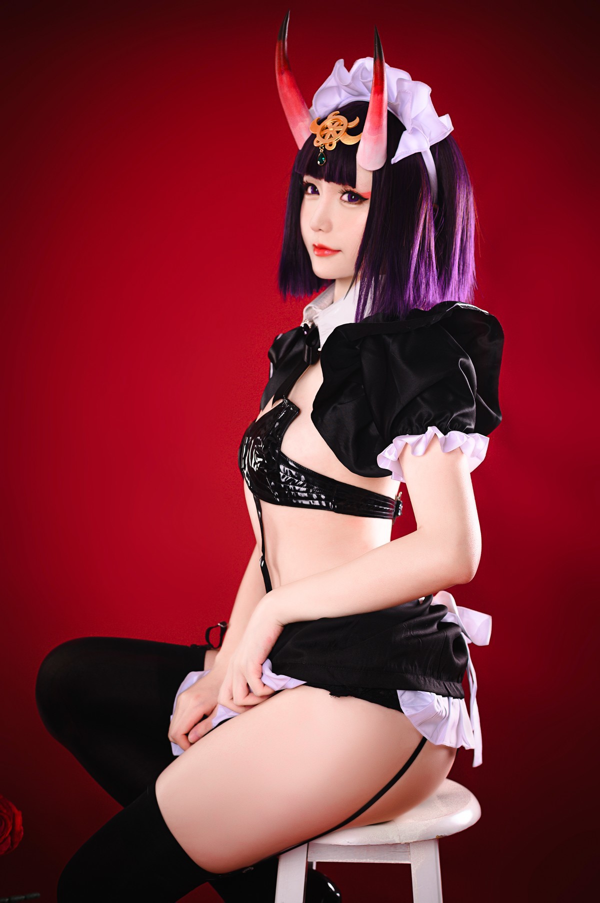 Cosplay星之迟迟Hoshilily酒吞原皮高清全套