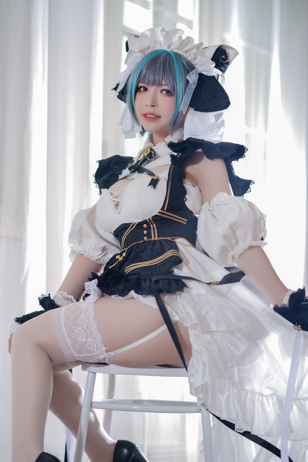 Cosplay半半子柴郡稀有资源