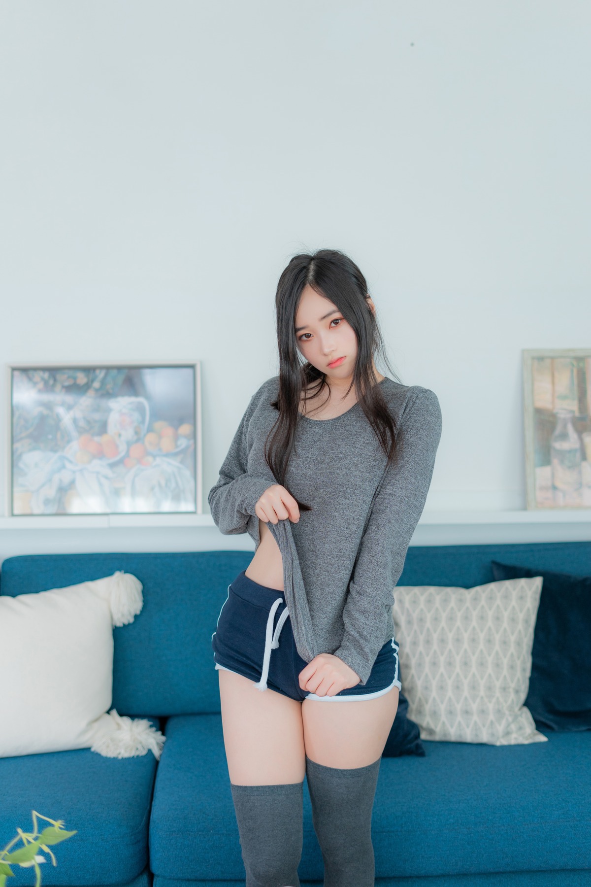 Bambi??CreamSodaOverkneesocksSet02最新写真