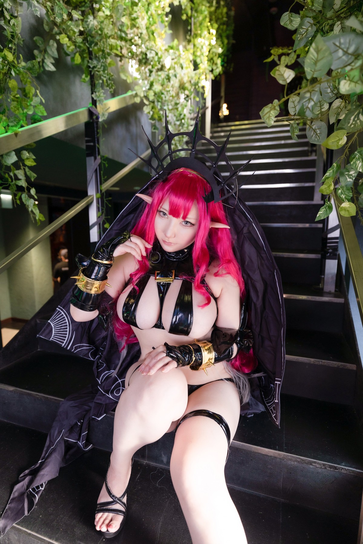 CosplaySAKUサクMorganleFaySet05免费资源