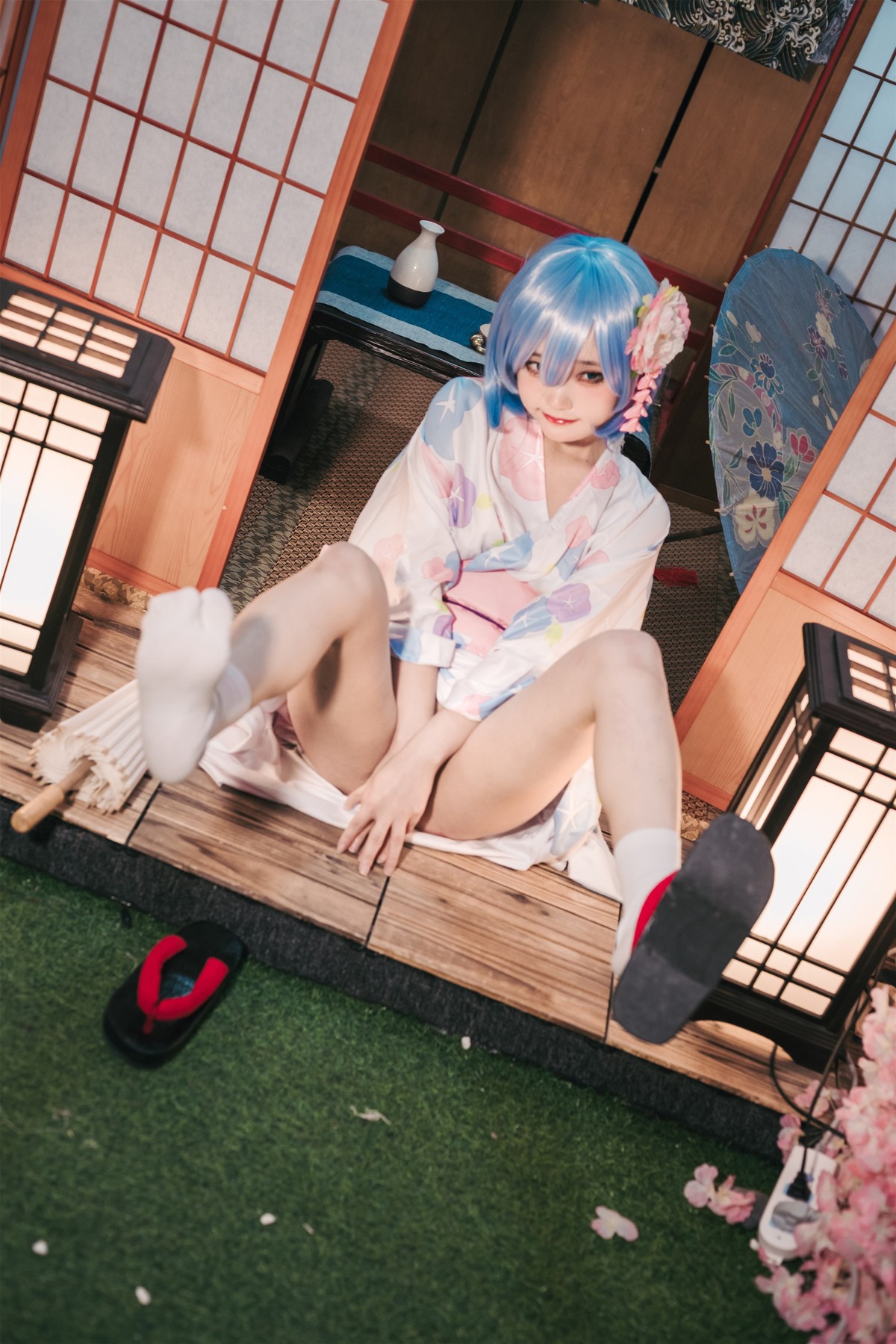 Cosplay神沢永莉蕾姆和风免费体验