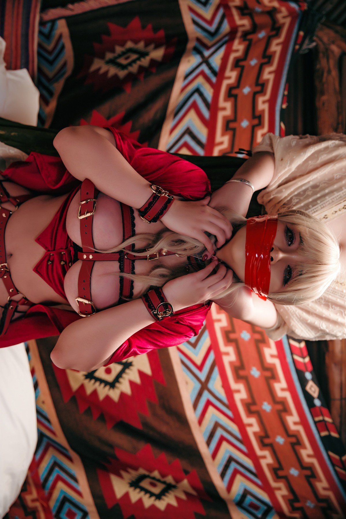 Cosplay洛璃LoLiSAMA暗黑小红帽Set014K图集