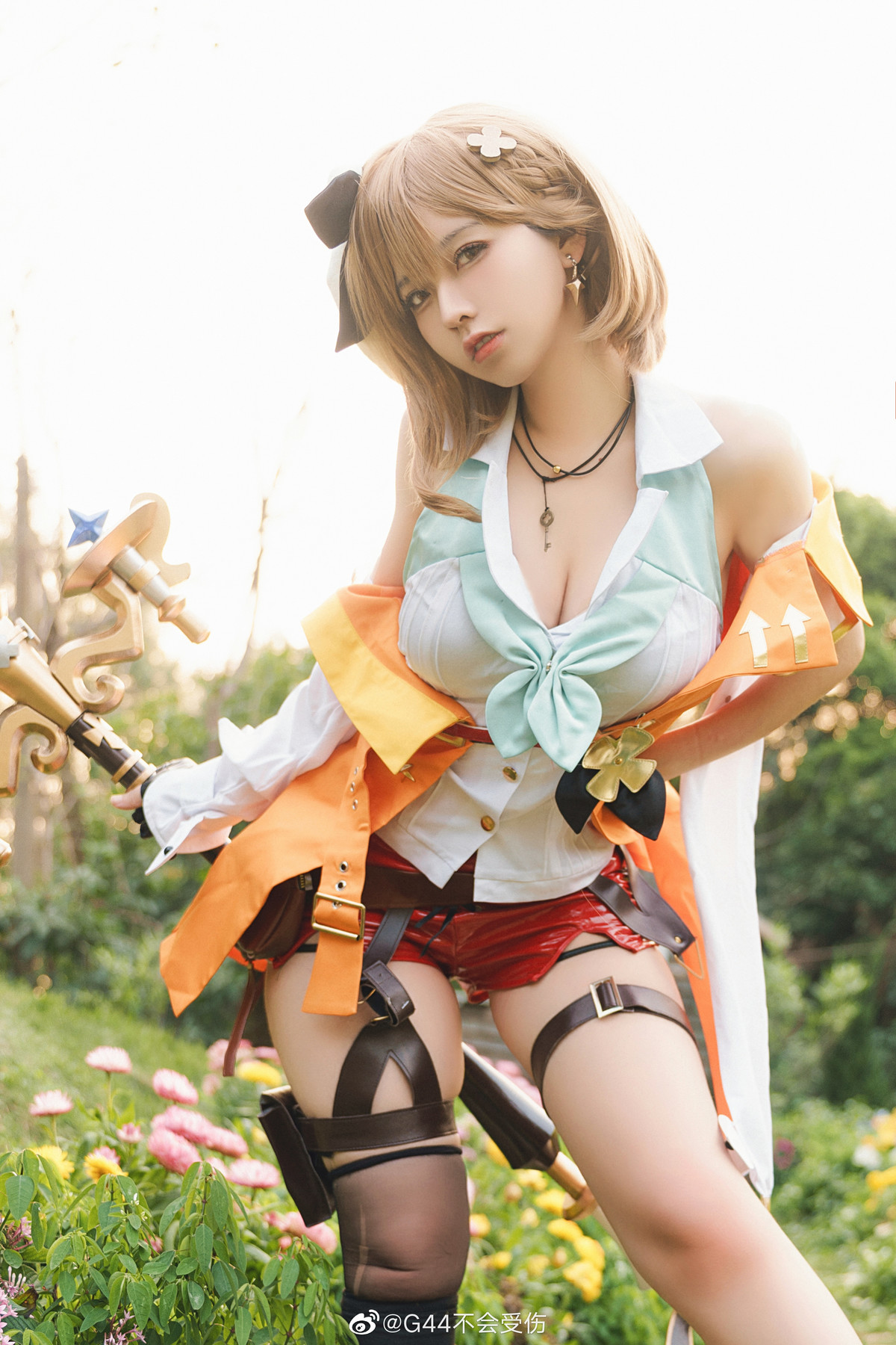 CosplayG44不会受伤雅努斯ampライザリンシュタウト网红写真