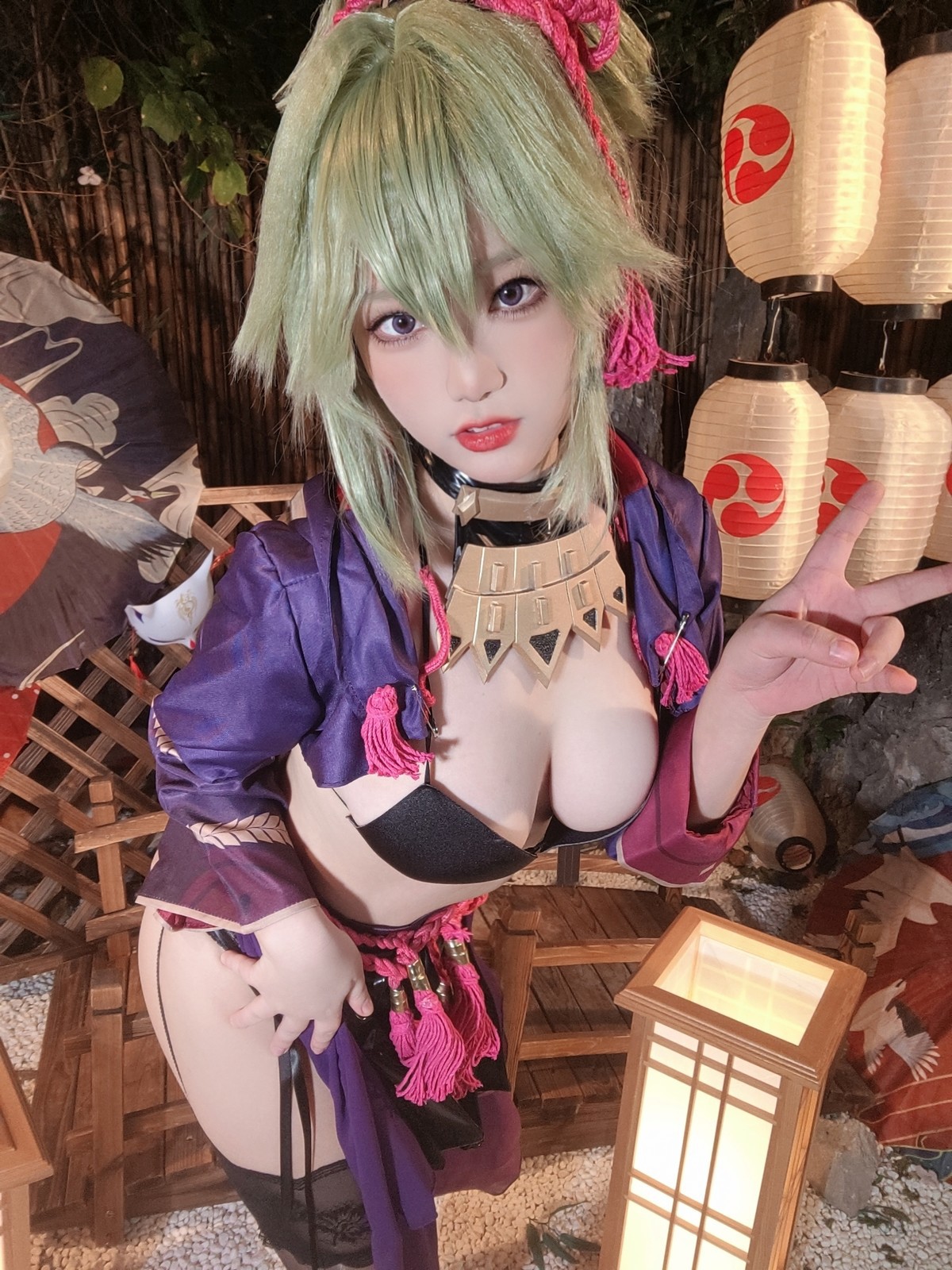 Cosplay七七娜娜子久岐忍同人首发资源