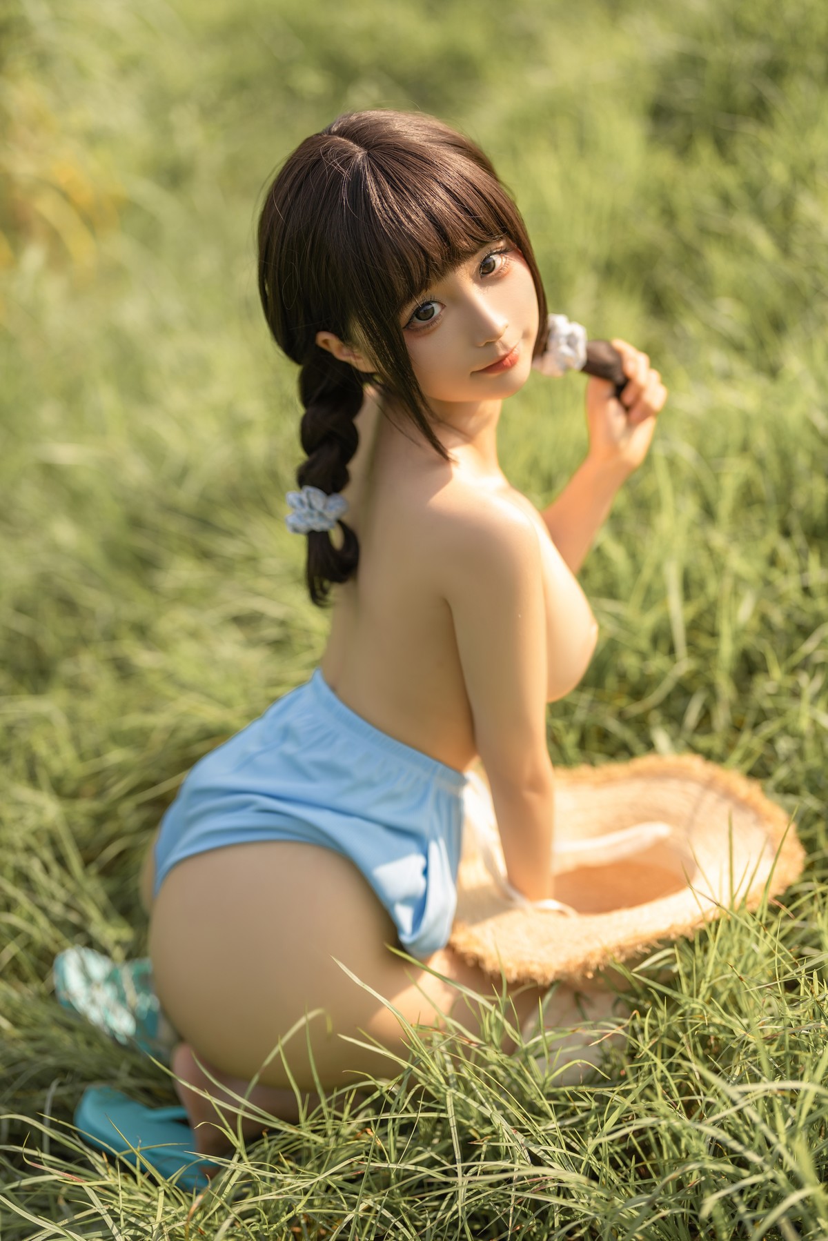 Cosplay蠢沫沫Chunmomo乡下妹妹Set02精华合集