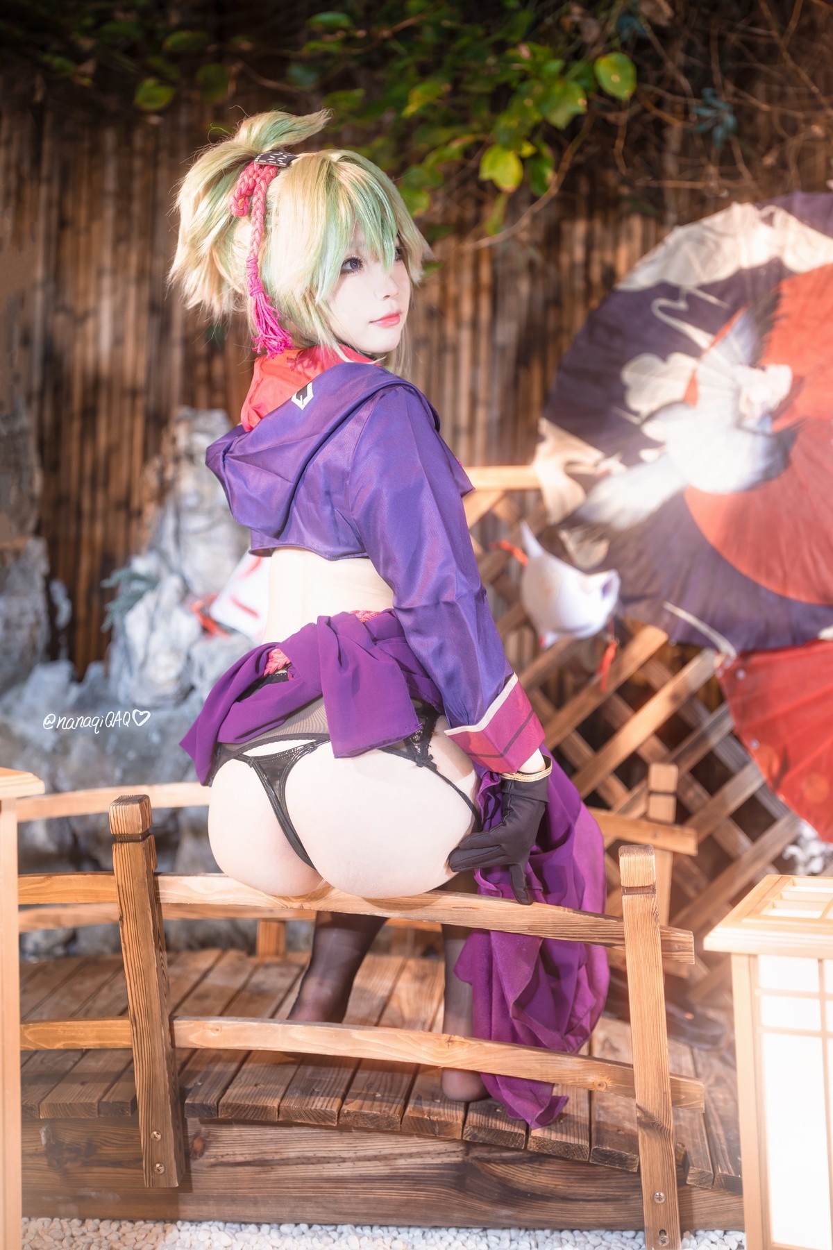 Cosplay七七娜娜子久岐忍同人首发资源