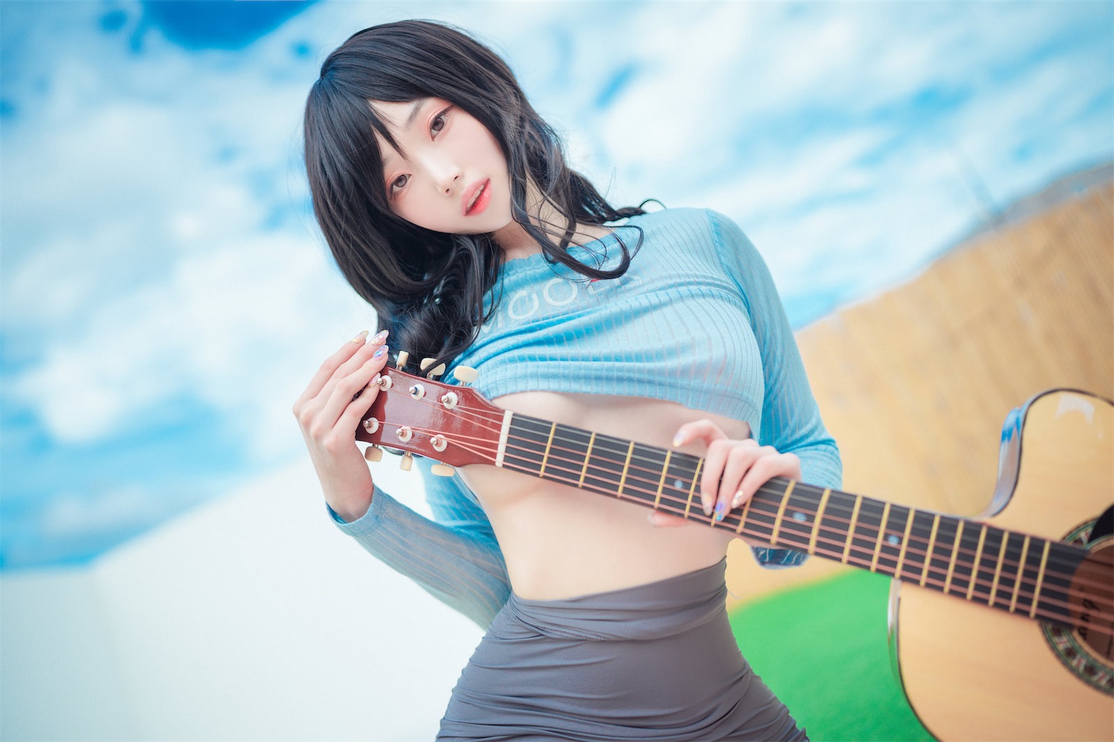 Bambijesuis吉他妹妹写真大全
