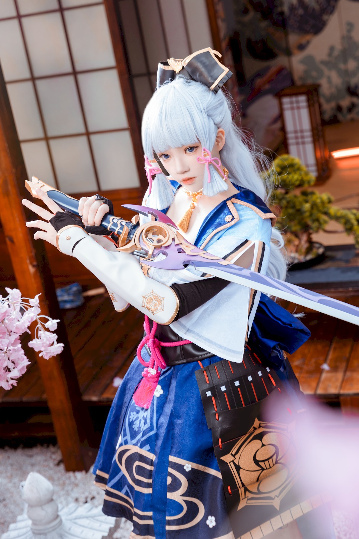 Cosplay桜桃喵神里绫华AyakaKamisato精修版