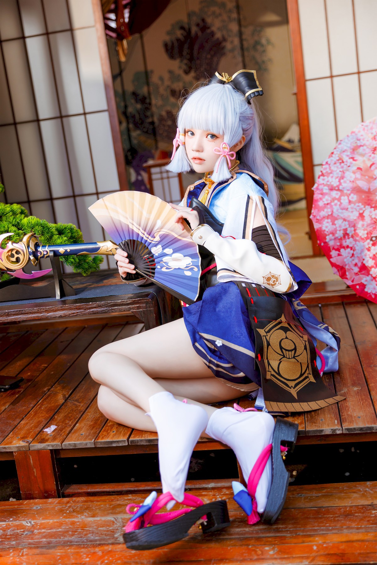 Cosplay桜桃喵神里绫华AyakaKamisato精修版