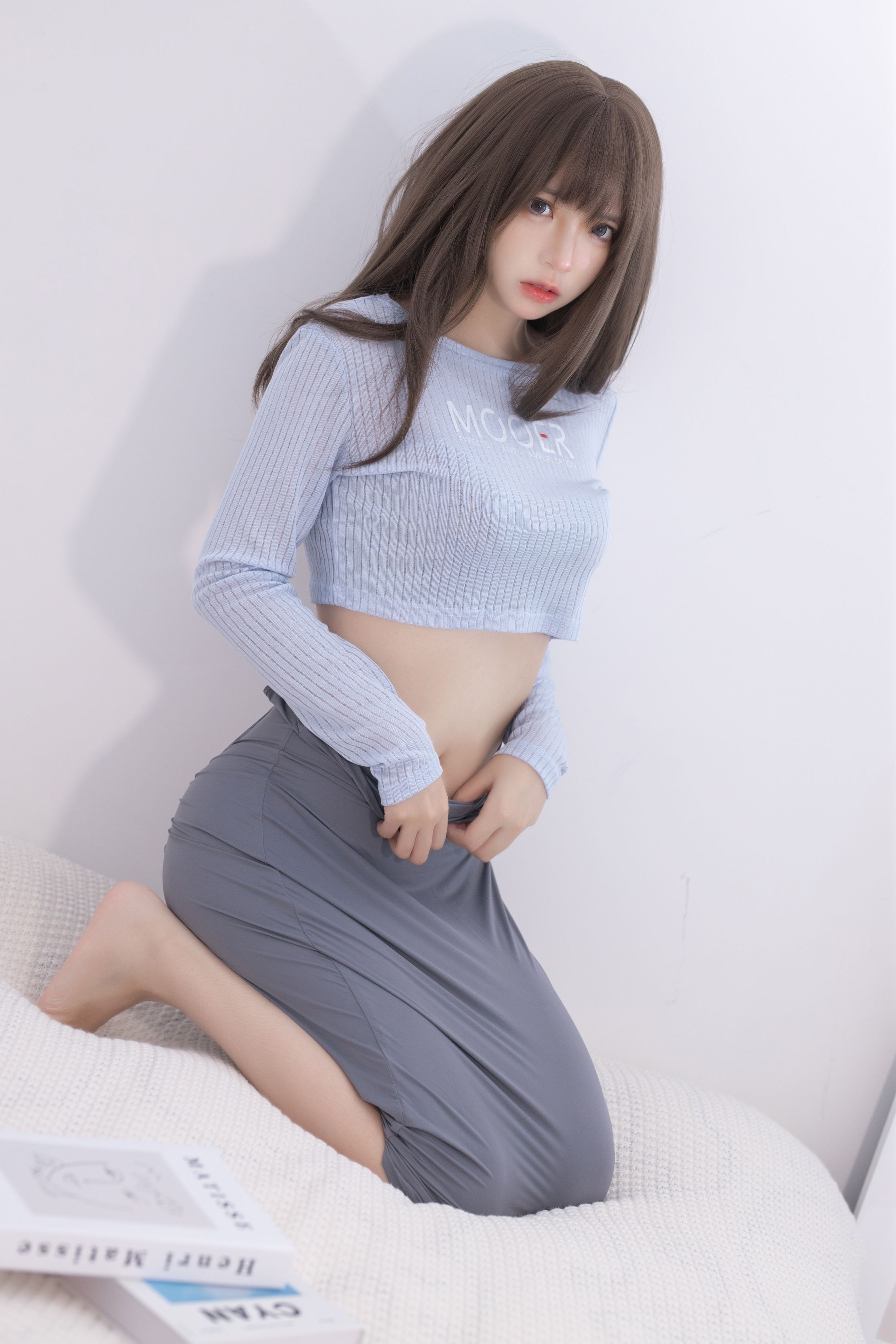 2022夏日限定A本吉他妹妹裙子20P318MB爆款写真