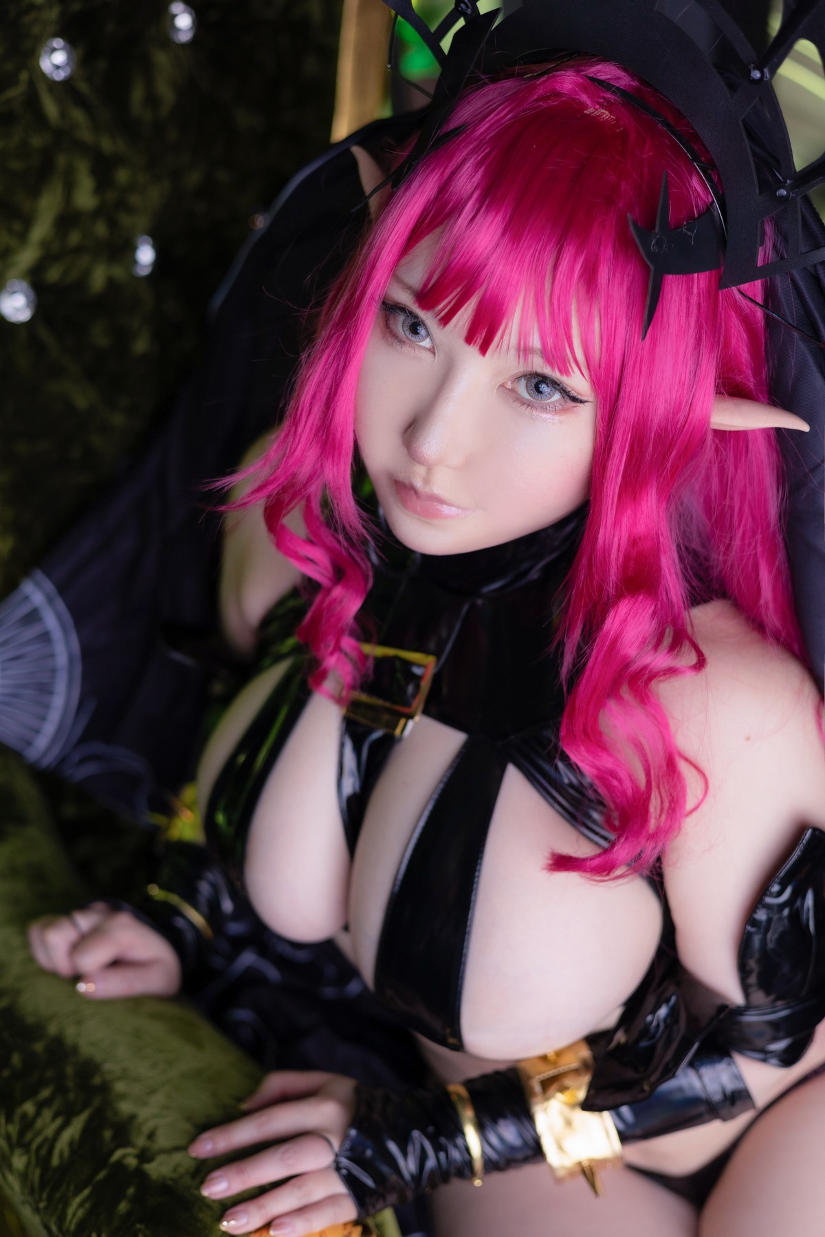 CosplaySAKUサクMorganleFaySet05免费资源