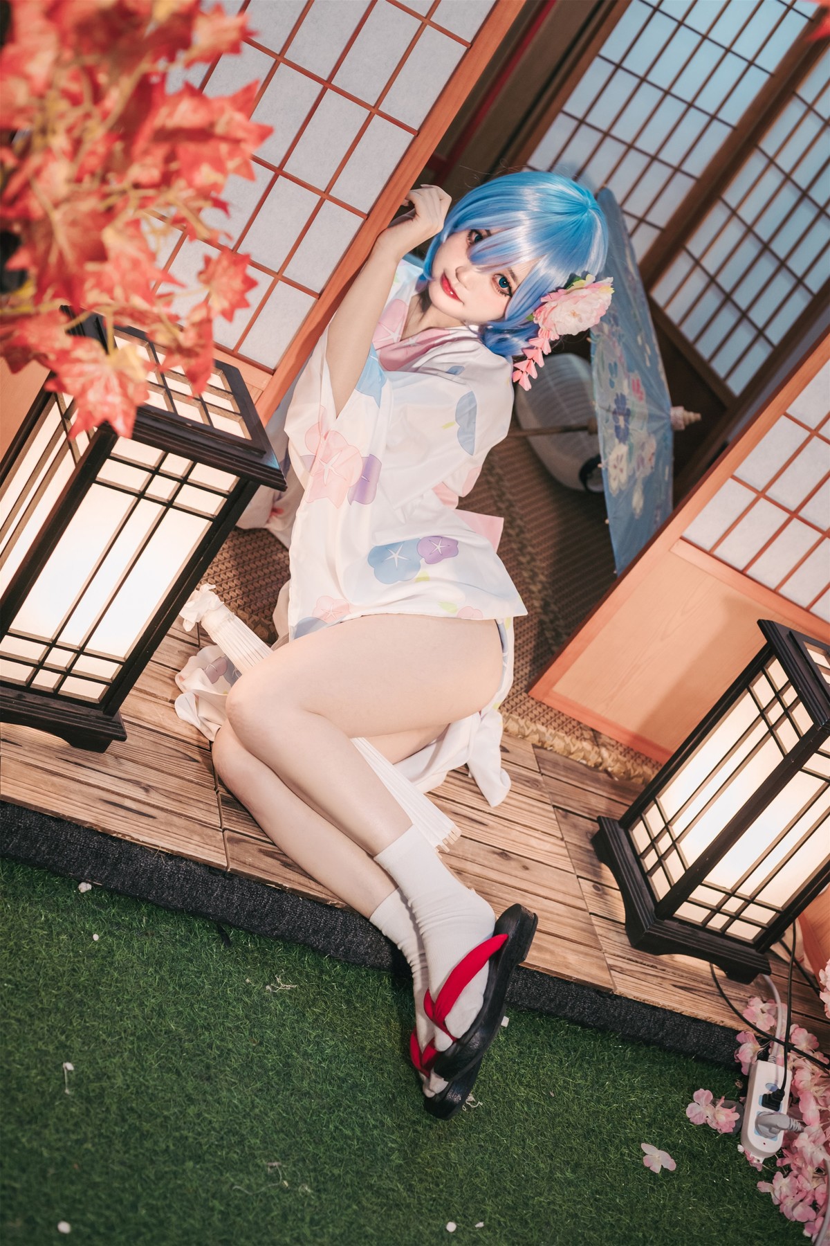 Cosplay神沢永莉蕾姆和风免费体验