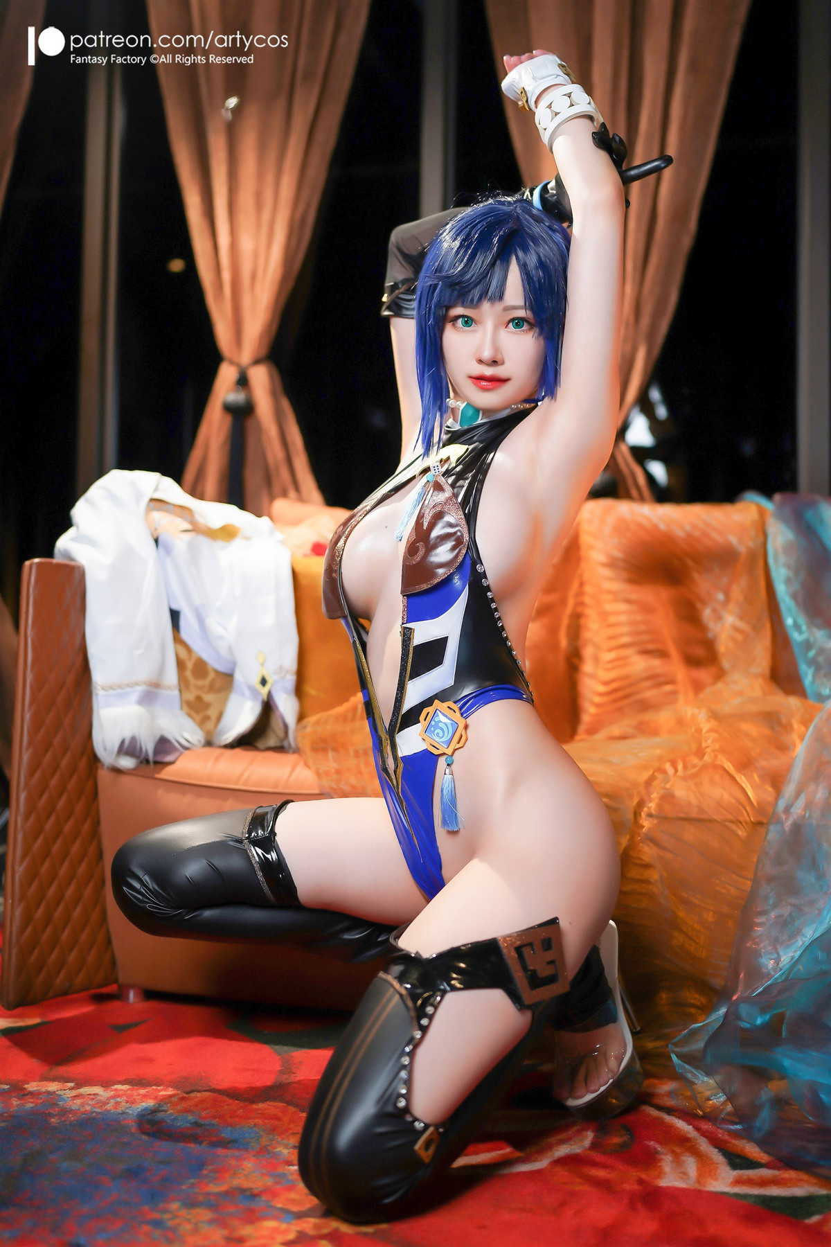 CosplayArty亞緹Yelan夜兰GenshinSet01高清全套