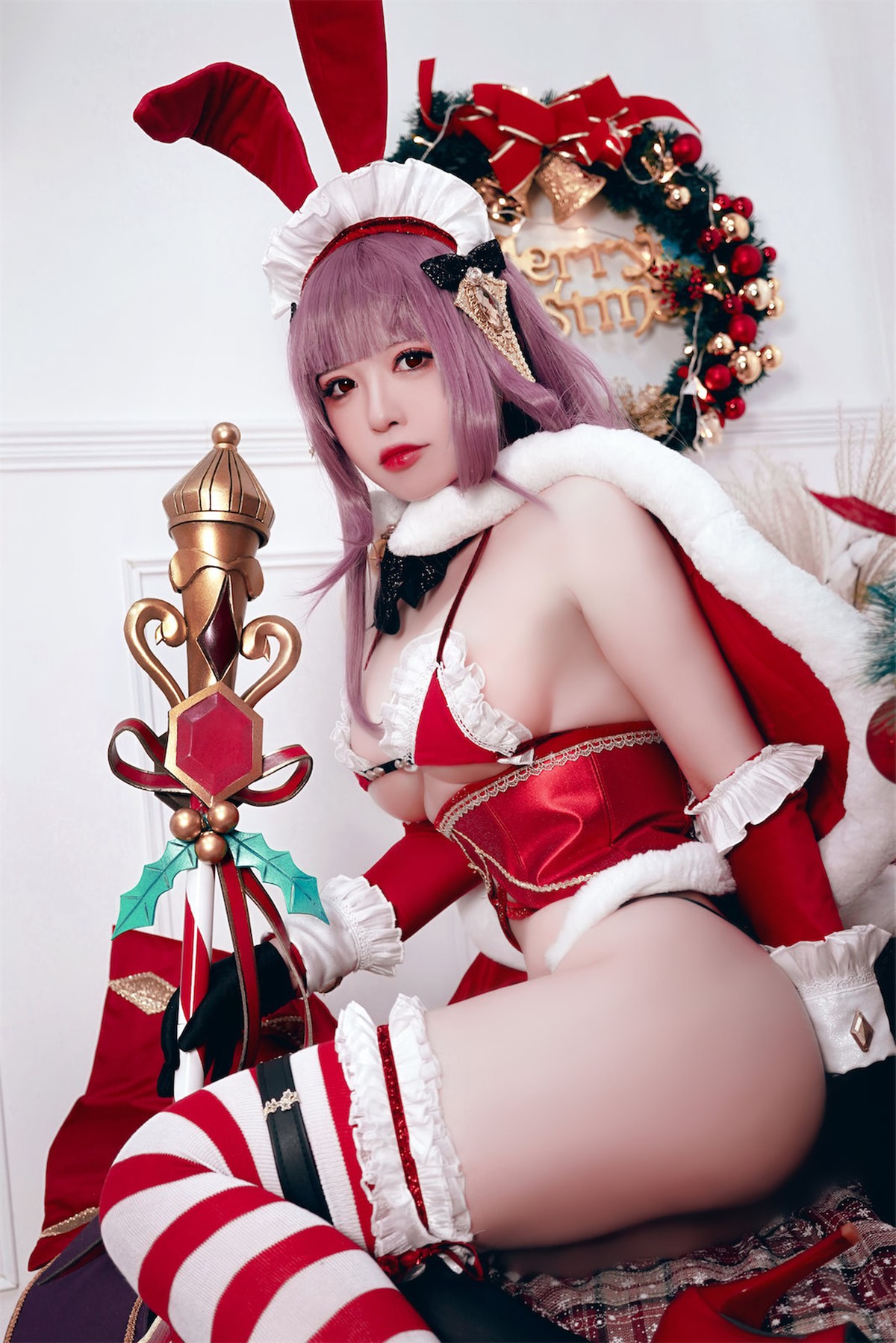 Cosplay半半子ChristmasBunnyAike写真集