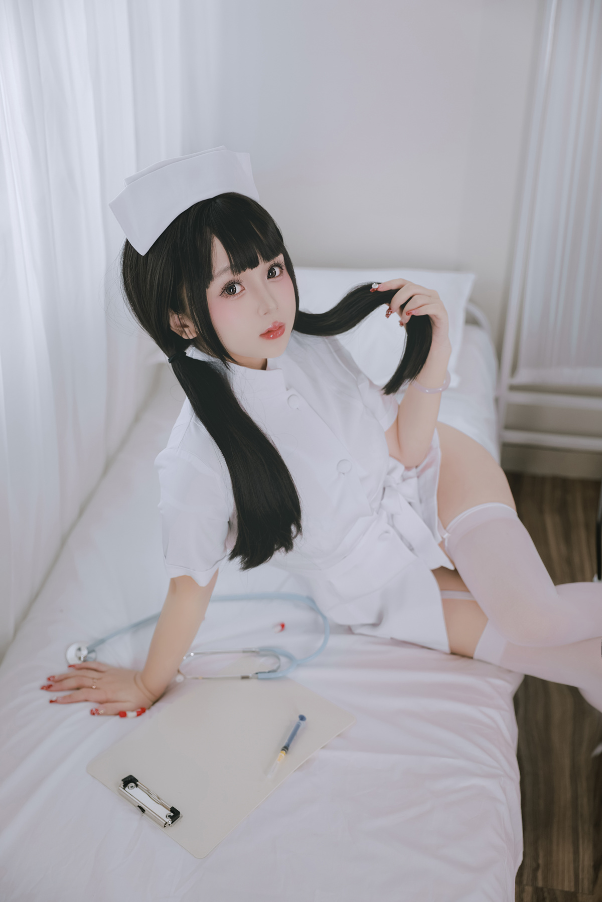 CosplayRinaijiao日奈娇诊所护士Set01福利资源