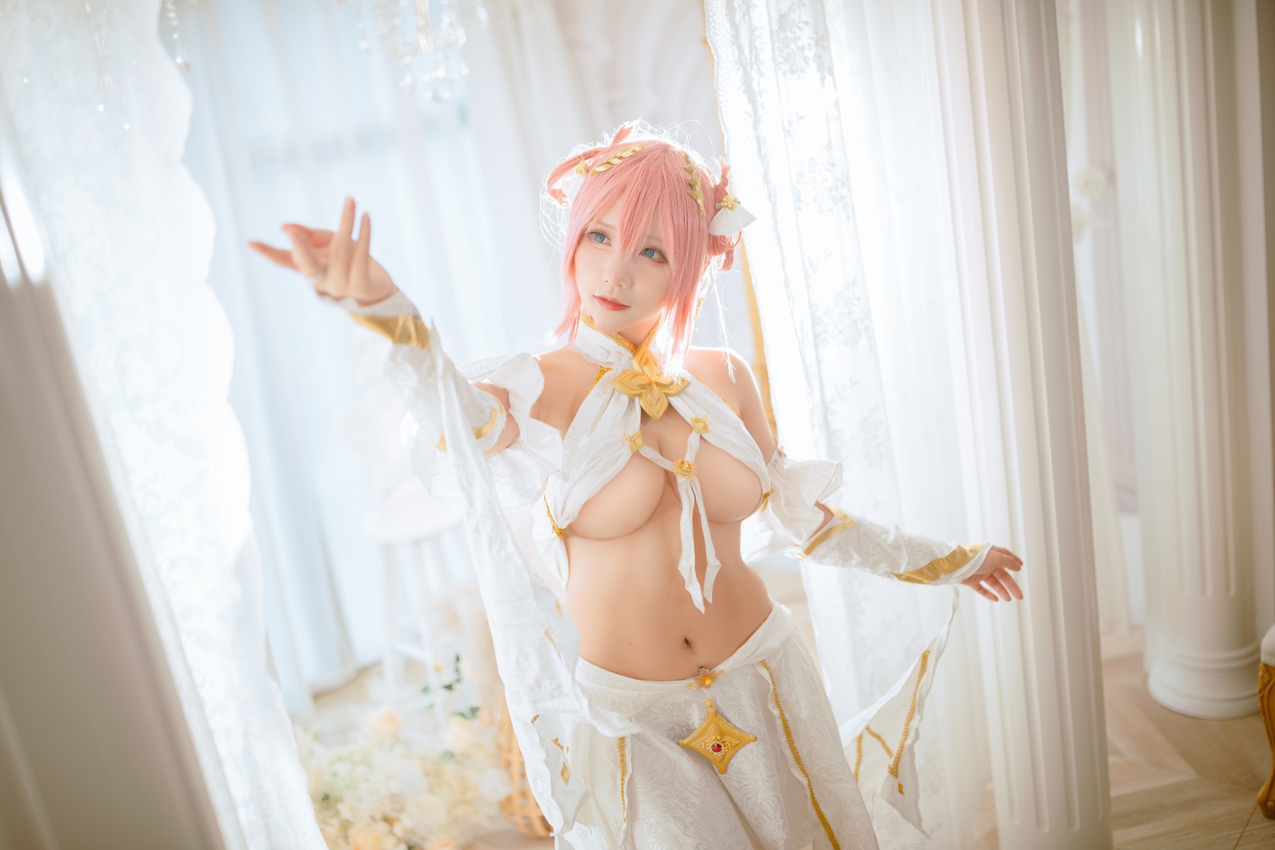 Cosplay是一只熊仔吗公主连结草野優衣网红写真