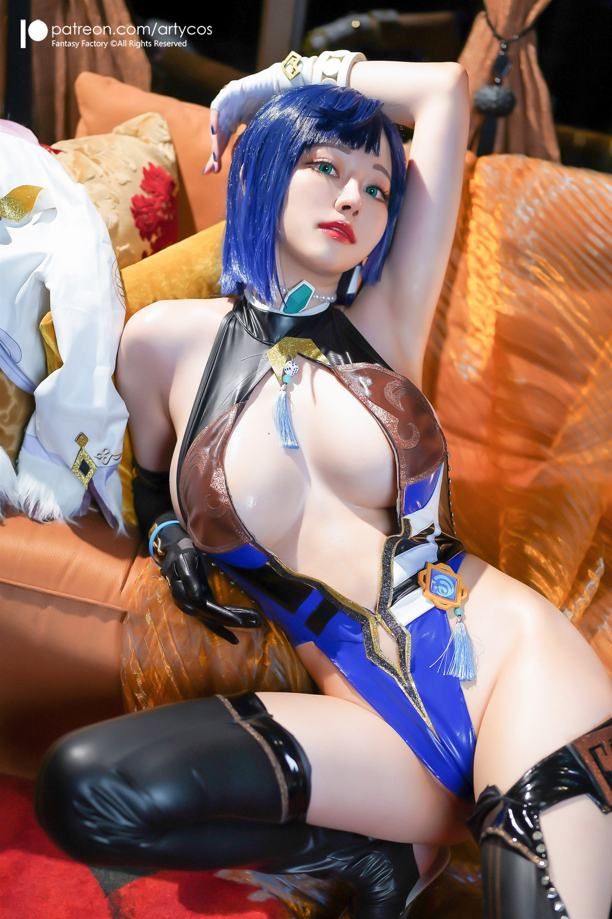 CosplayArty亞緹Yelan夜兰GenshinSet01高清全套