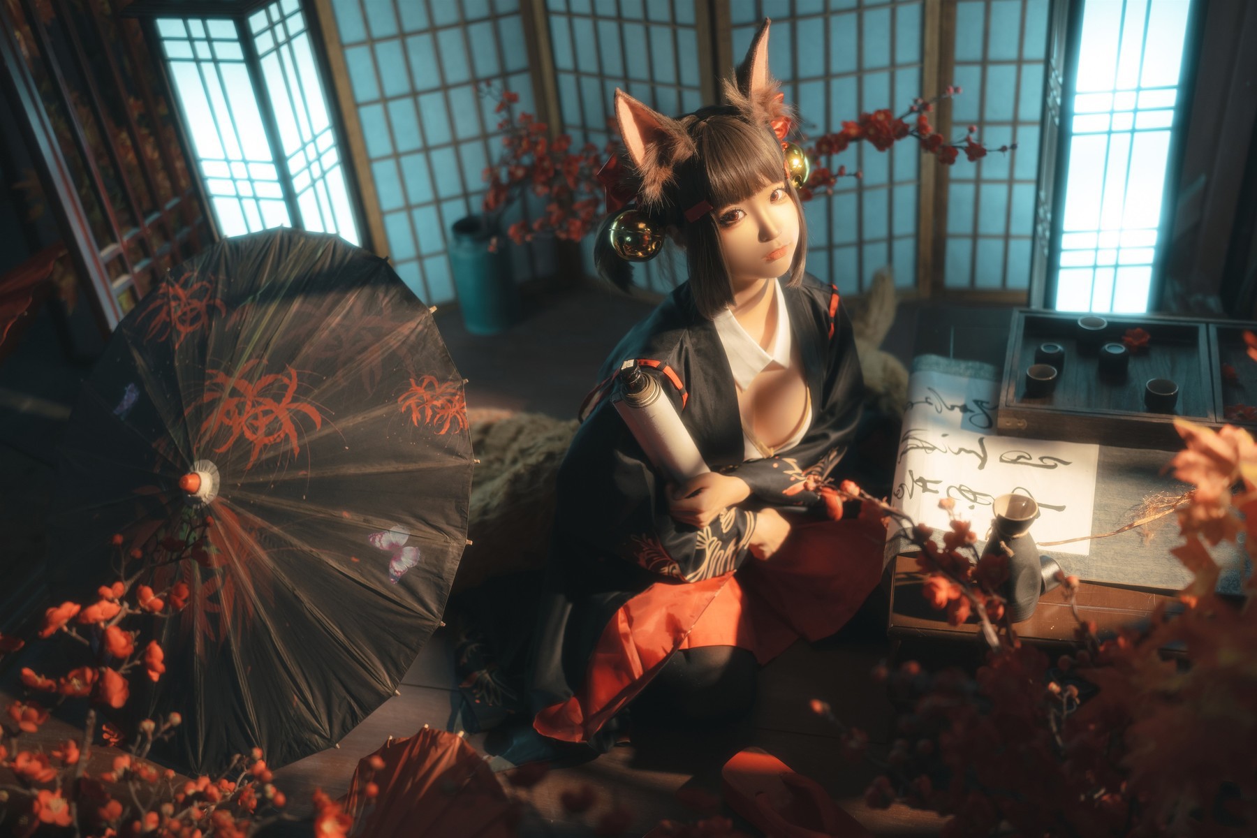 Cosplay蠢沫沫Chunmomo小赤城高清无水印