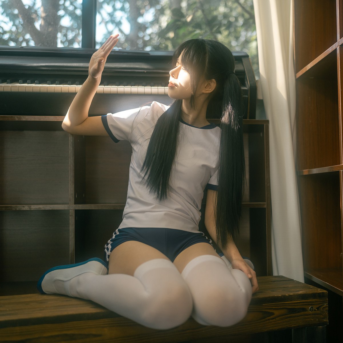 CosplayRua阮阮春の更衣室体操服完整合集