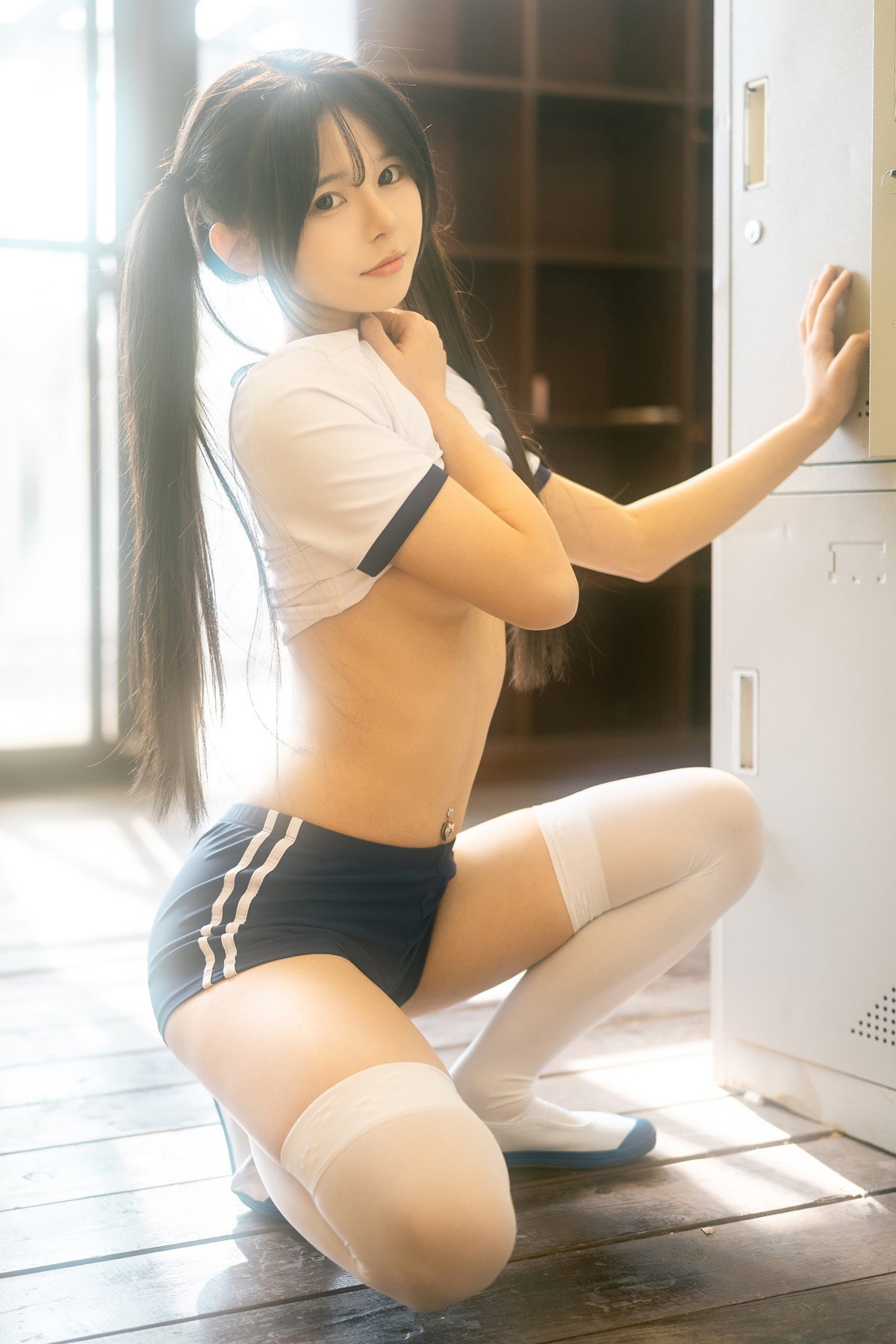 CosplayRua阮阮春の更衣室体操服完整合集