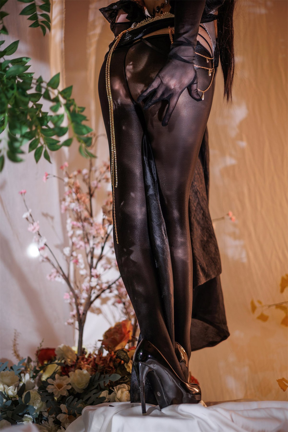 Cosplay樱落酱w碧蓝航线镇海潋滟水色高清图