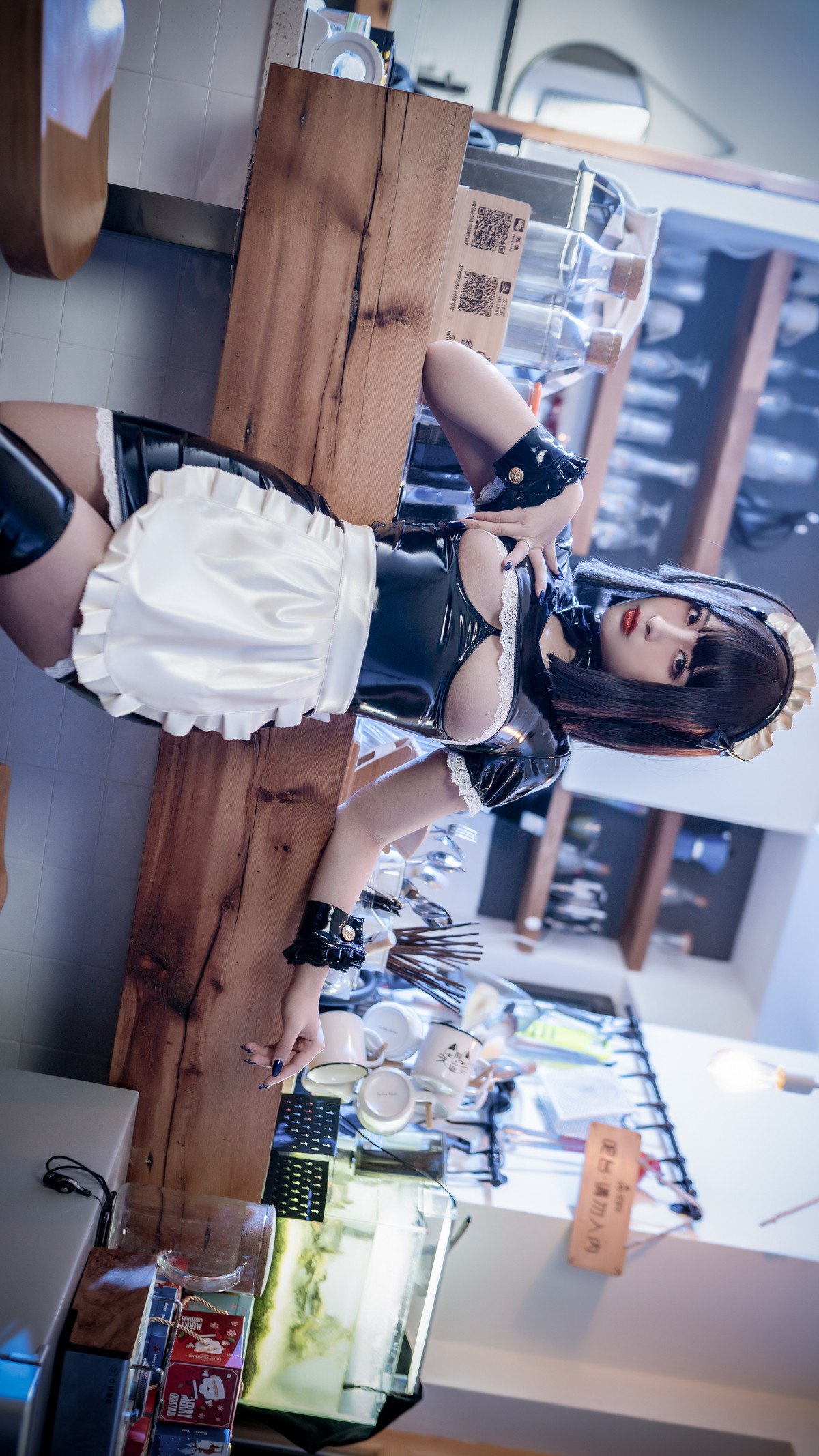 Cosplay洛璃LoLiSAMA半球女仆热门写真