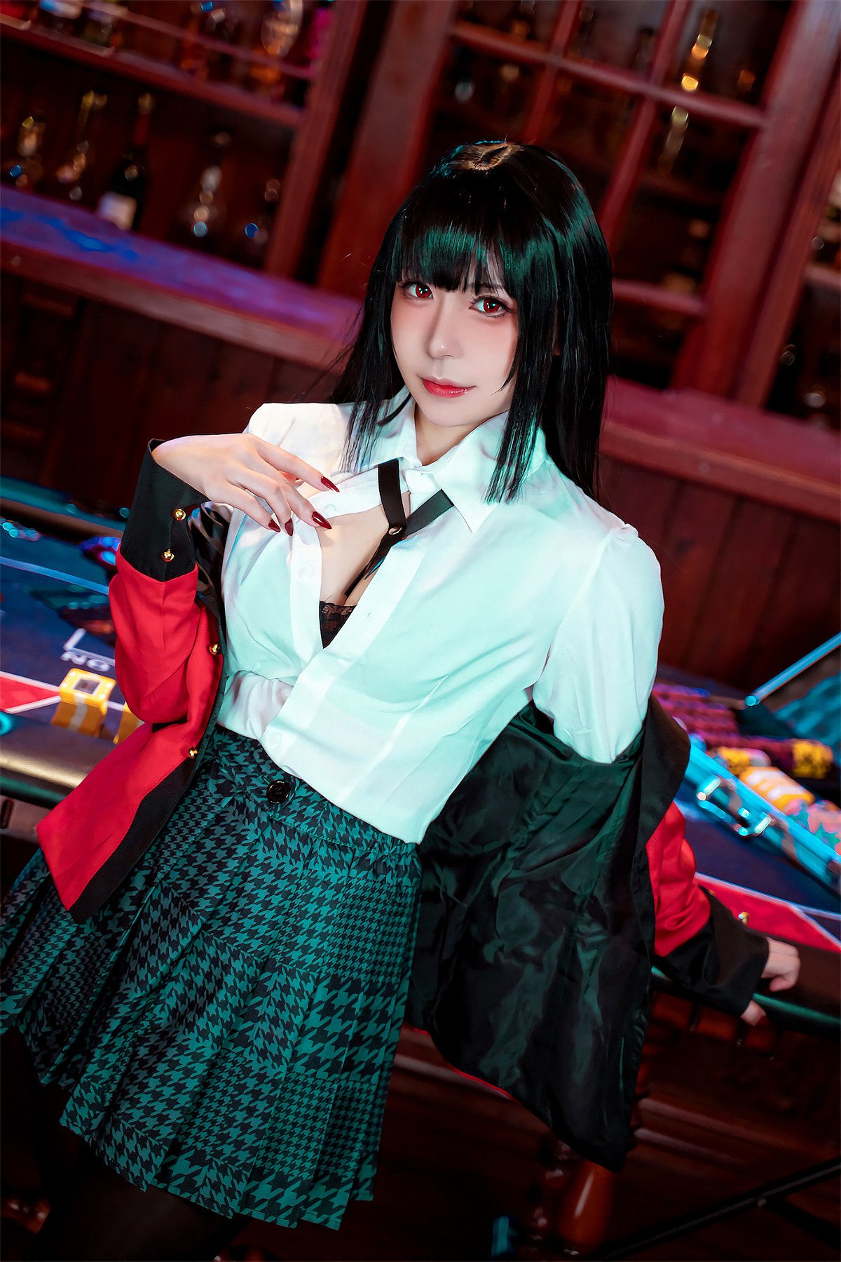 Cosplay虎森森蛇喰梦子JabamiYumeko超清图