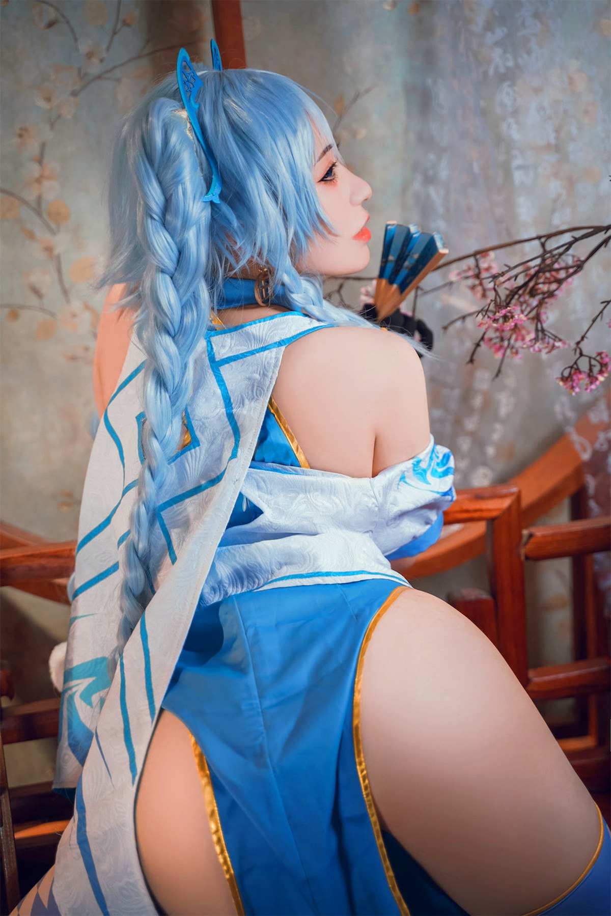 Cosplay虎森森少女前线翠雀媚高清图