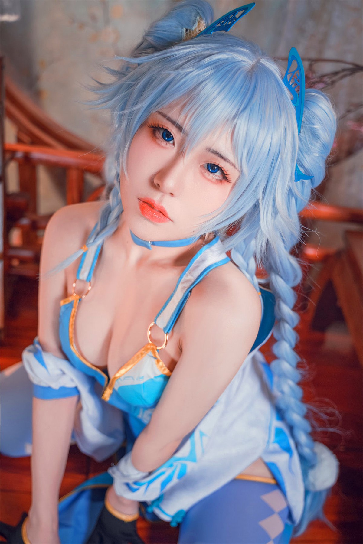 Cosplay虎森森少女前线翠雀媚高清图