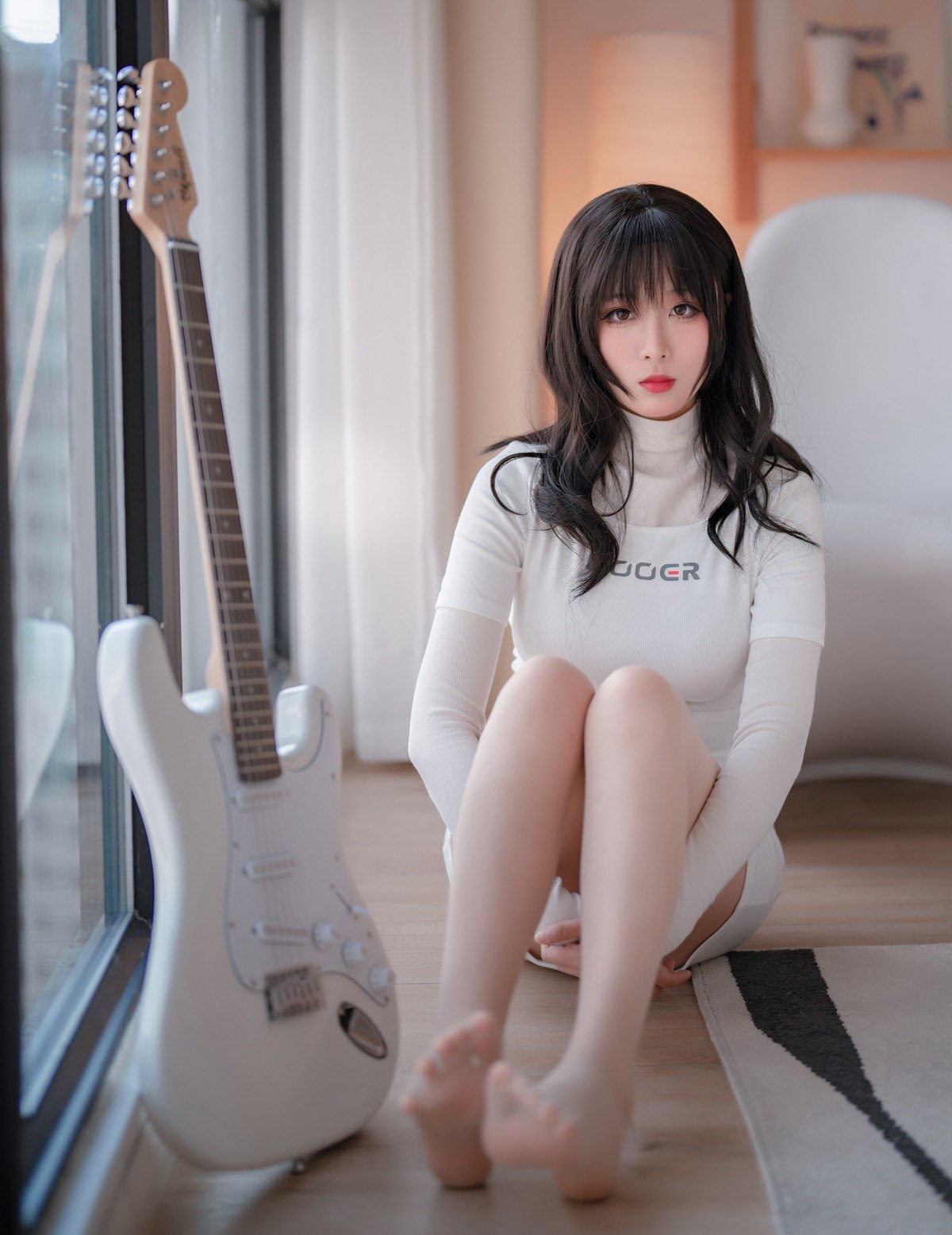 Cosplay轩萧学姐吉他妹妹肉丝稀有资源