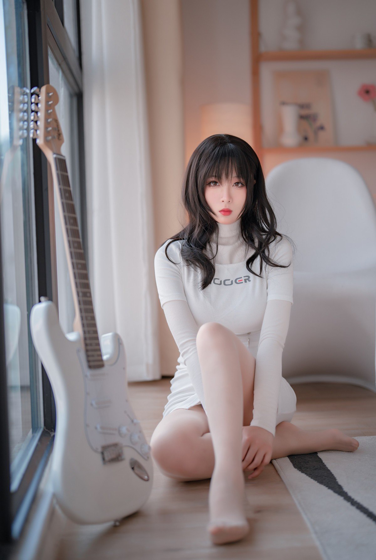 Cosplay轩萧学姐吉他妹妹肉丝稀有资源