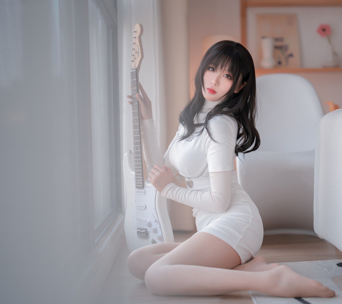 Cosplay轩萧学姐吉他妹妹肉丝稀有资源