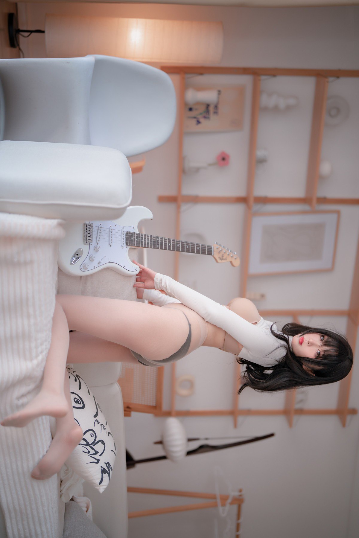 Cosplay轩萧学姐吉他妹妹肉丝稀有资源
