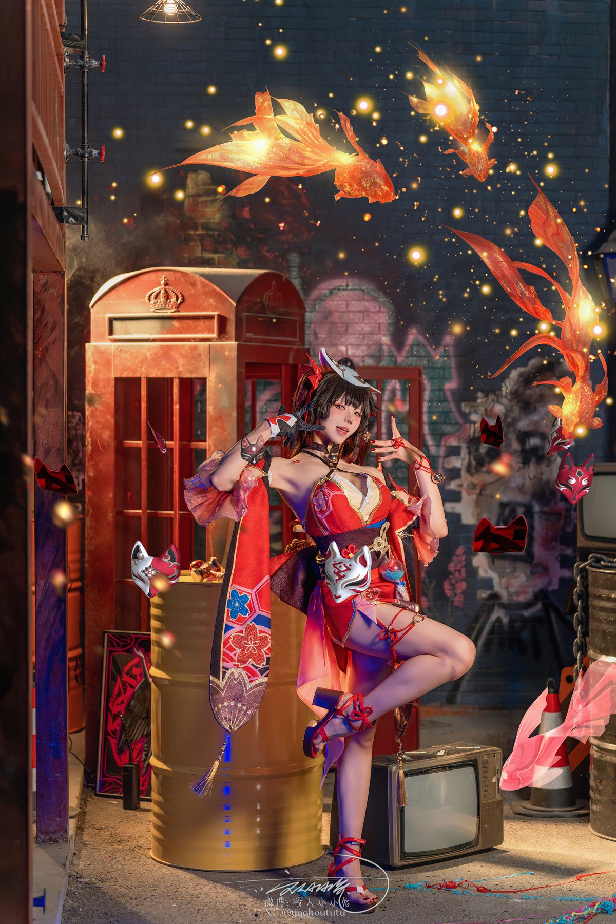 Cosplay黏黏团子兔星穹铁道花火本周精选