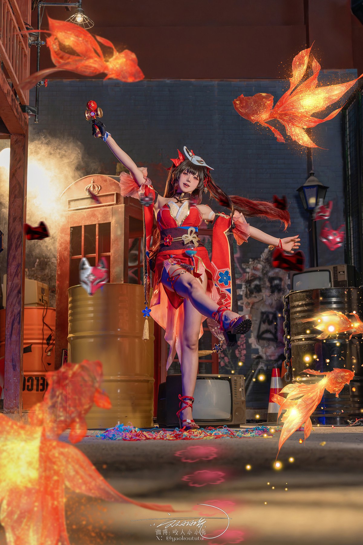 Cosplay黏黏团子兔星穹铁道花火本周精选