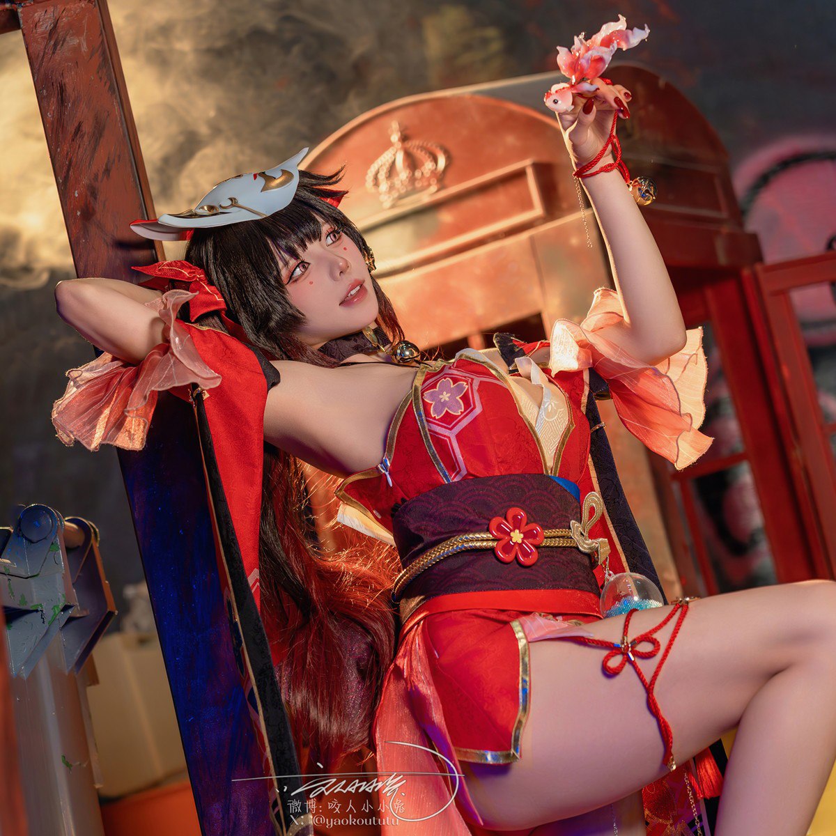 Cosplay黏黏团子兔星穹铁道花火本周精选