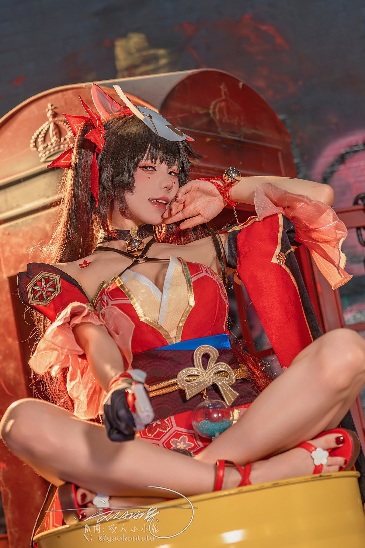 Cosplay黏黏团子兔星穹铁道花火本周精选