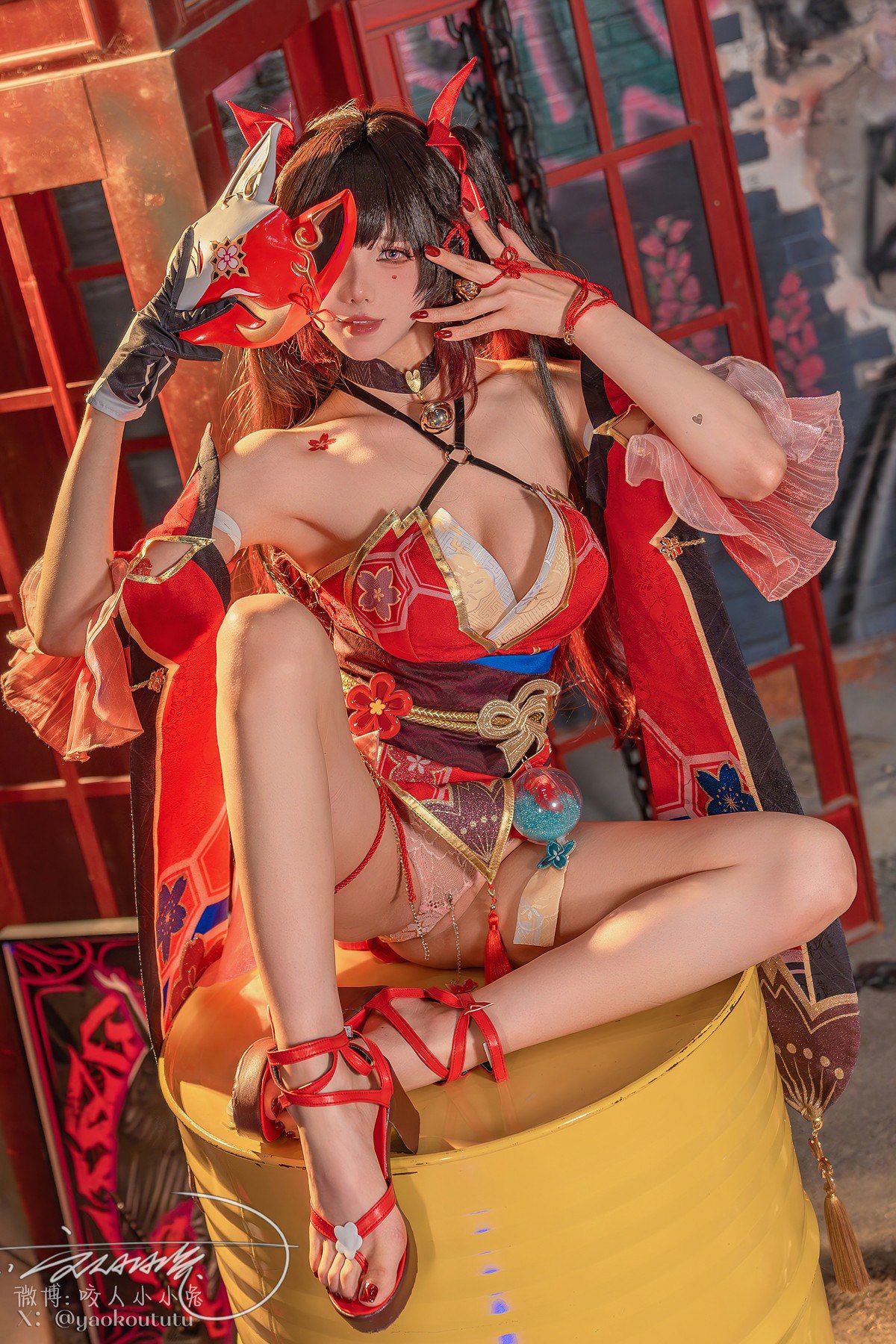 Cosplay黏黏团子兔星穹铁道花火本周精选