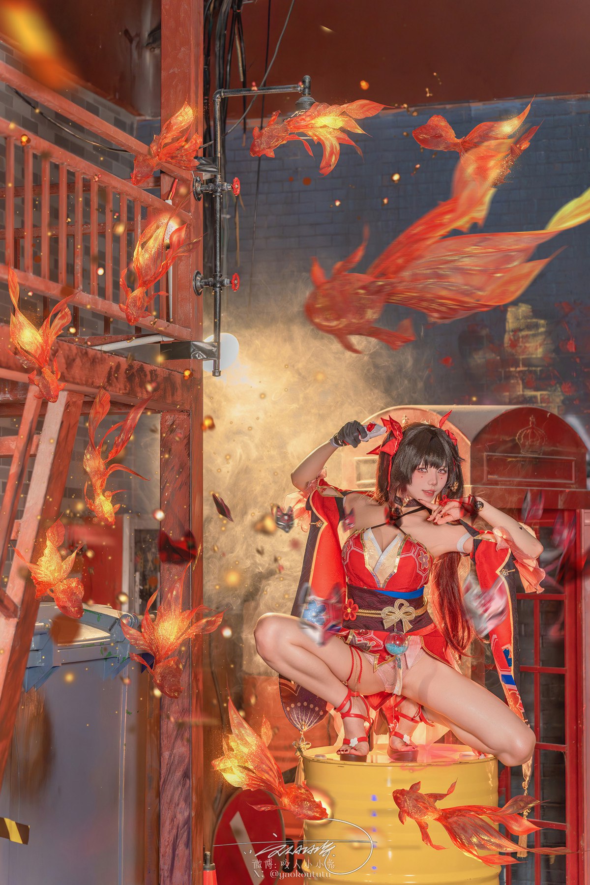 Cosplay黏黏团子兔星穹铁道花火本周精选