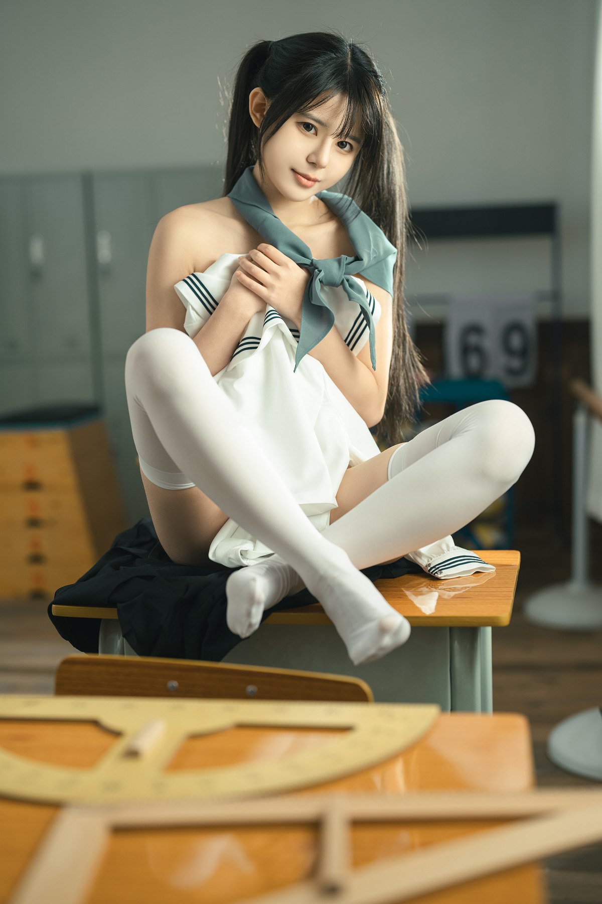 CosplayRua阮阮授课中InClass高清无水印