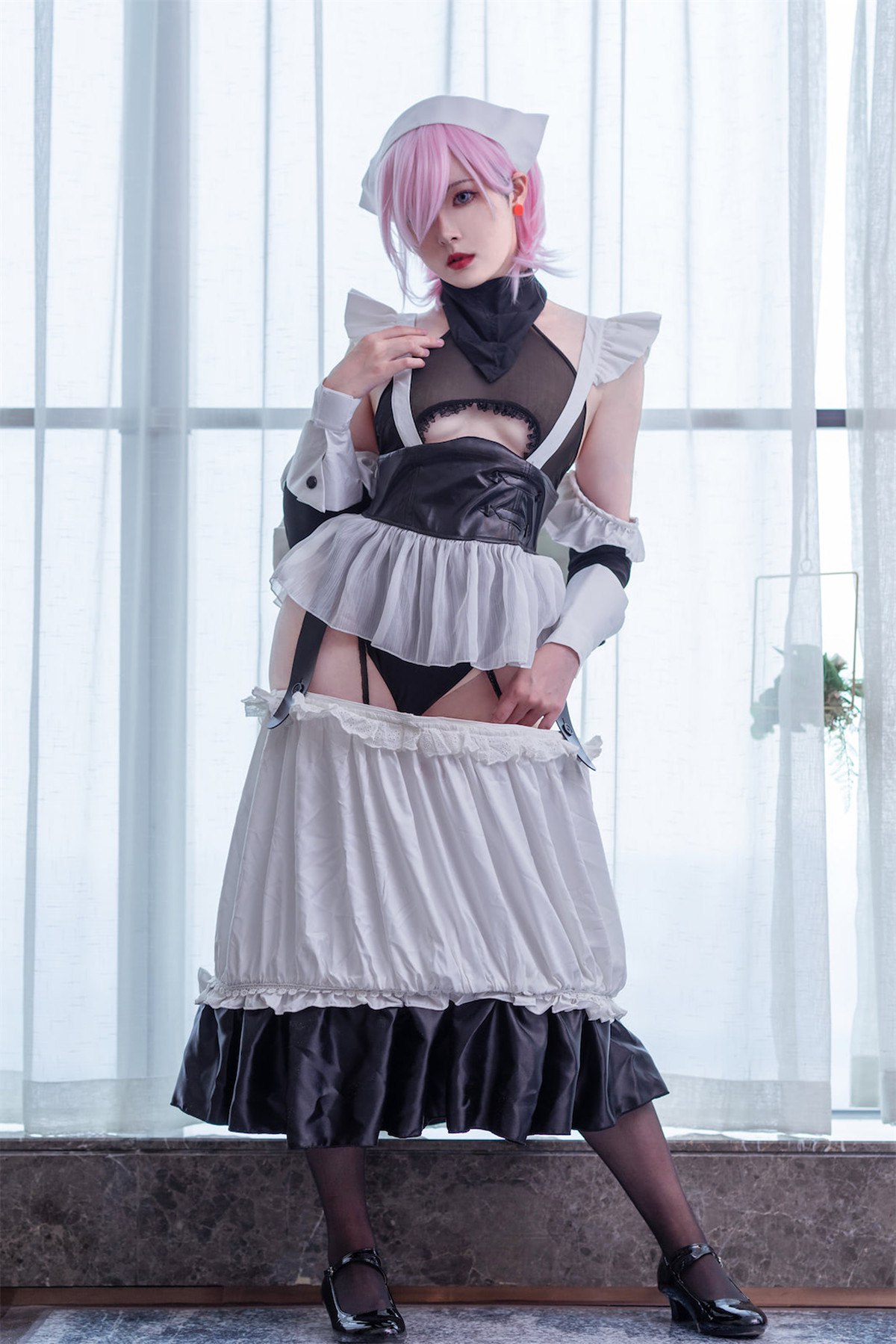 CosplayNatsuko夏夏子宫本武藏女仆实时更新