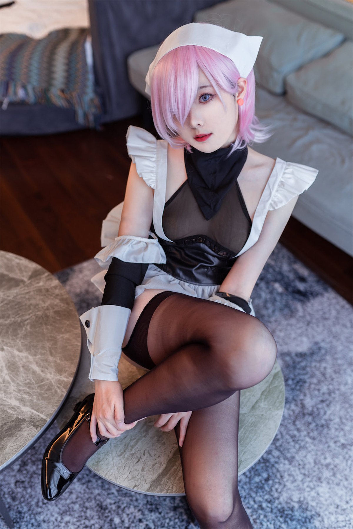 CosplayNatsuko夏夏子宫本武藏女仆实时更新
