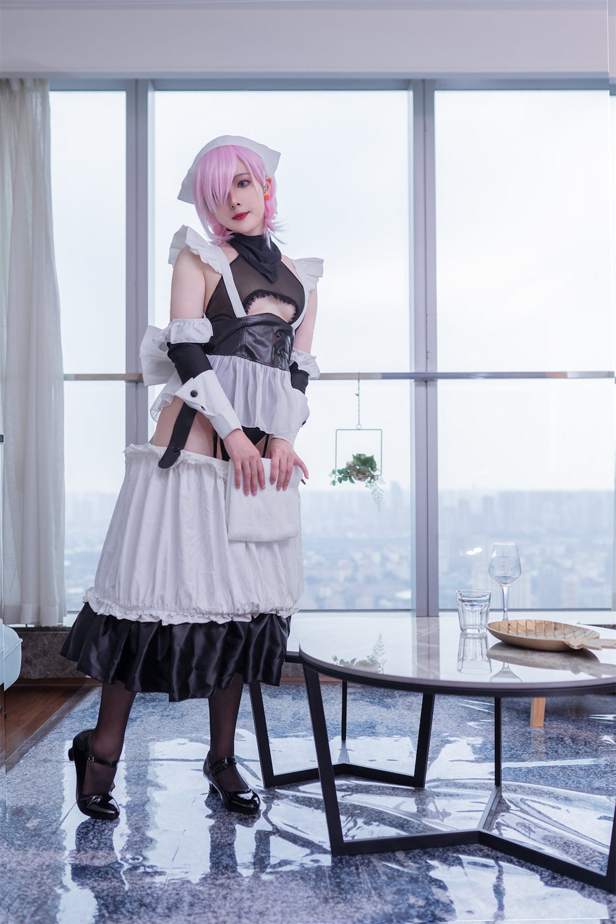 CosplayNatsuko夏夏子宫本武藏女仆实时更新