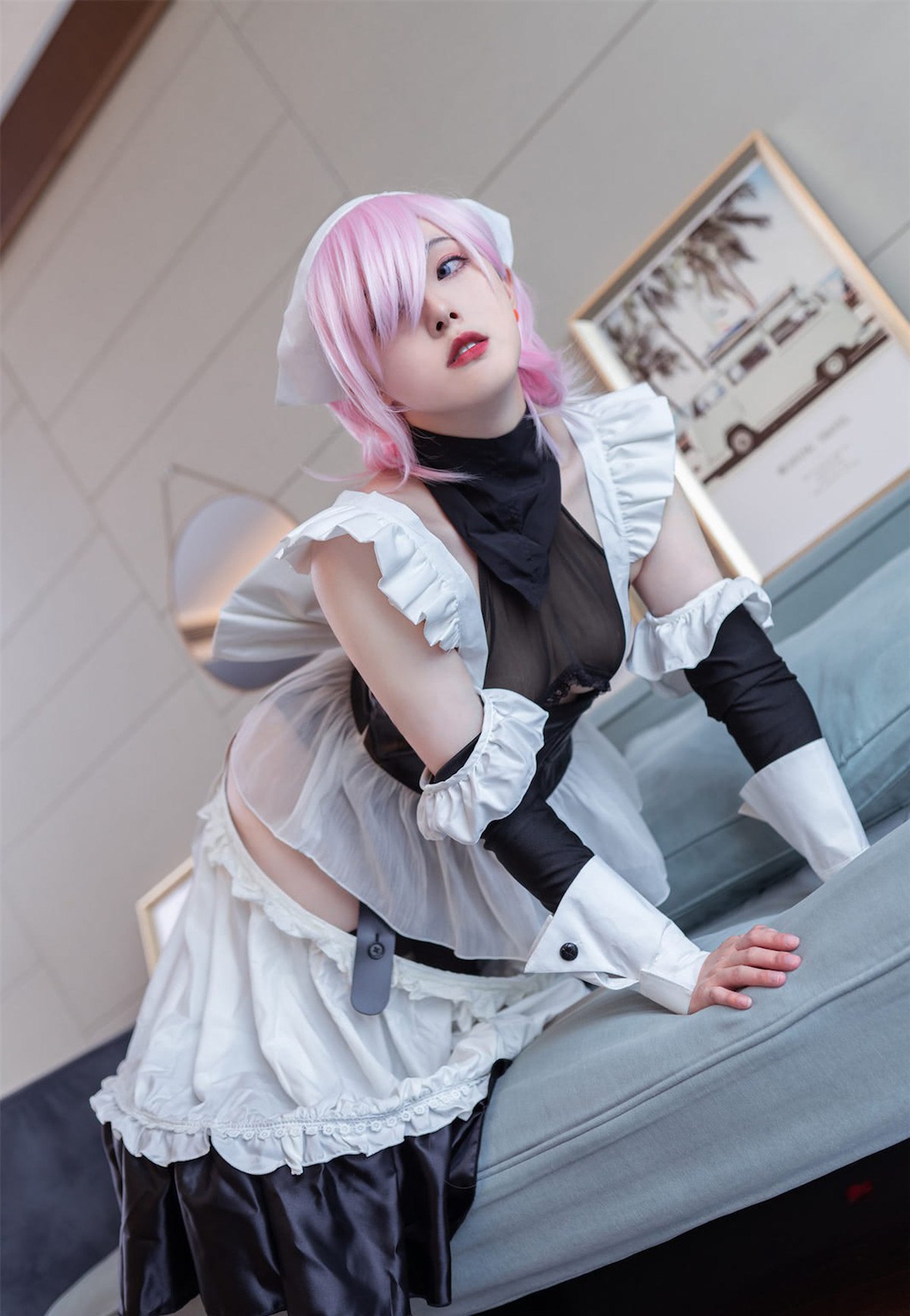 CosplayNatsuko夏夏子宫本武藏女仆实时更新