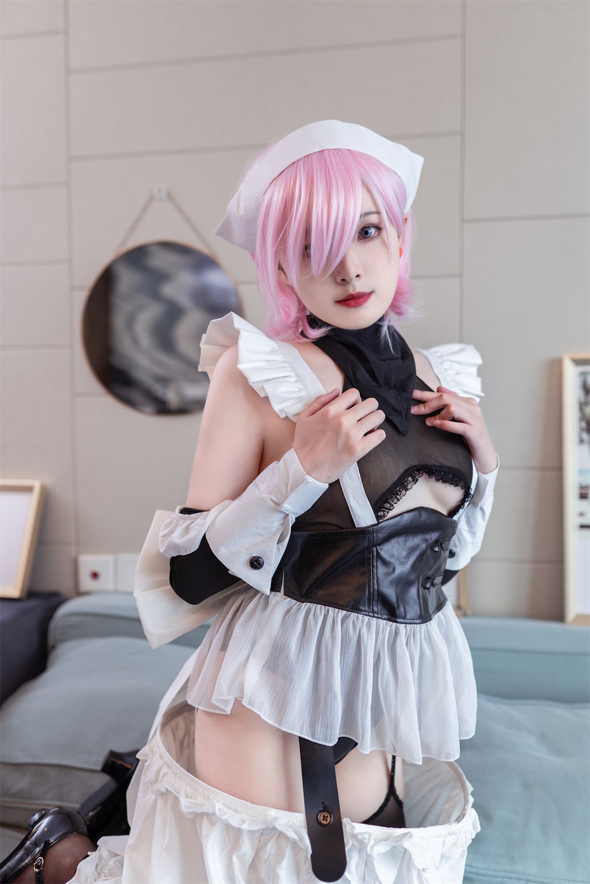 CosplayNatsuko夏夏子宫本武藏女仆实时更新