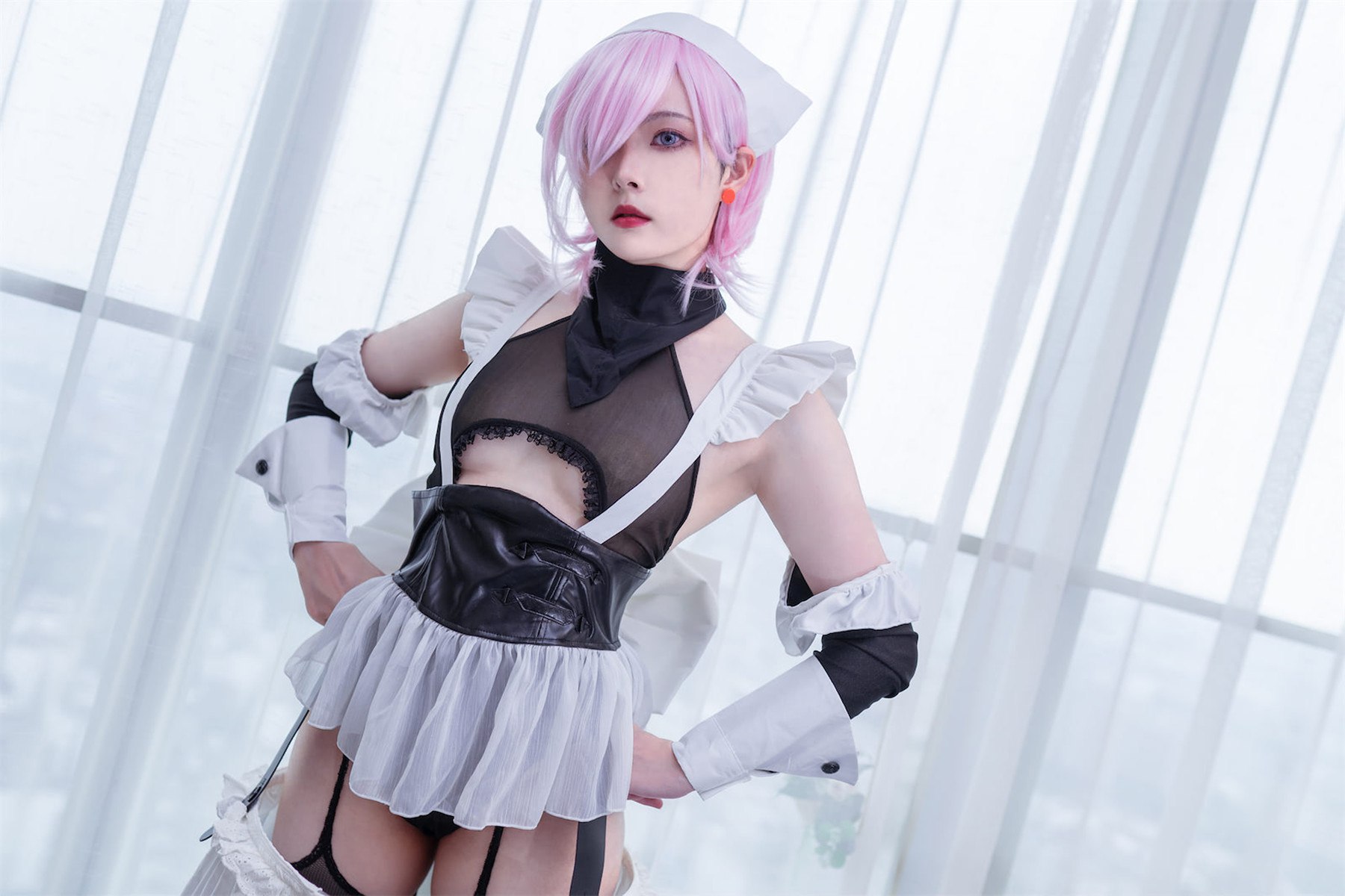 CosplayNatsuko夏夏子宫本武藏女仆实时更新